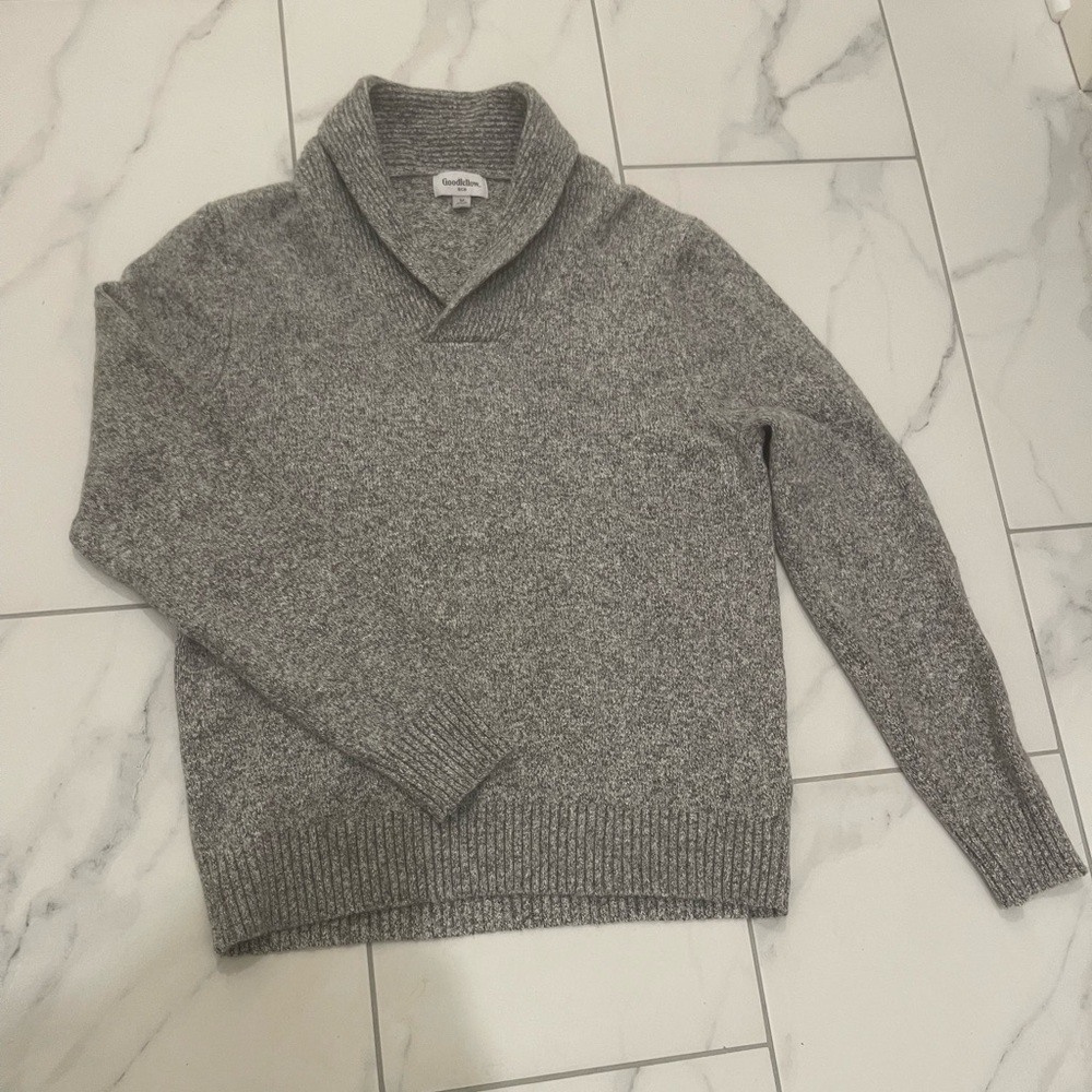Men’s grey V neck sweater from Target size medium